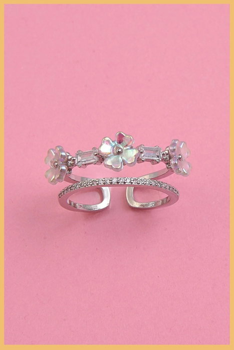Heliophilia Silver Anillo de Plata con Circonita Heliophilia Silver Anillo de Plata con Circonita